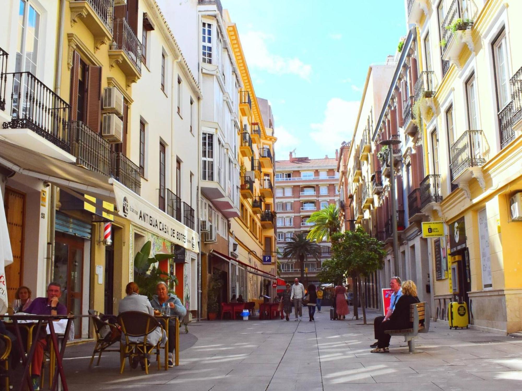 Fantastico Apartamento De Dos Dormitorios En El Soho Malaga Luaran gambar